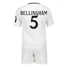 Real Madrid Jude Bellingham #5 Hemmatröja Barn 2024-25 Kortärmad (+ Korta byxor)